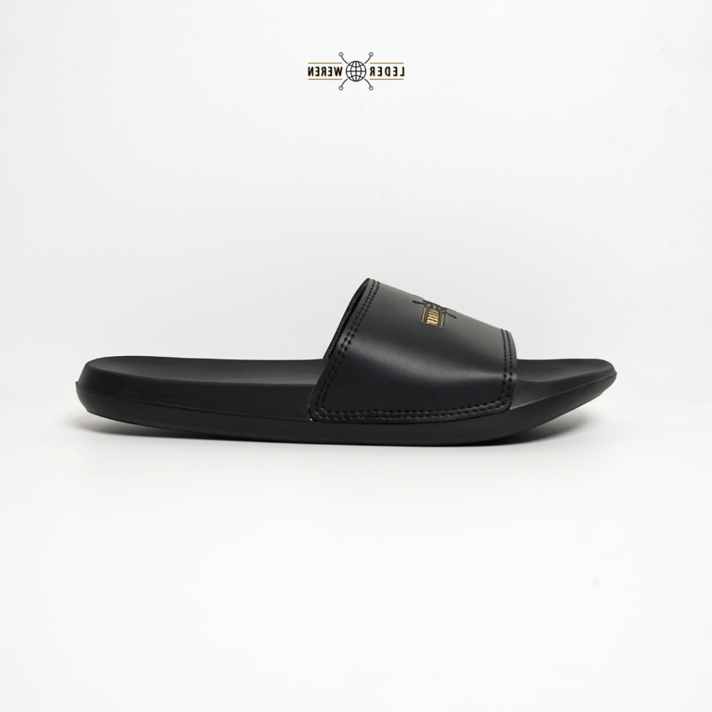 	 Sandal Slide - Leder Slipper Slide 3 - LSS3 - Lederweren - Sandal Lebaran	