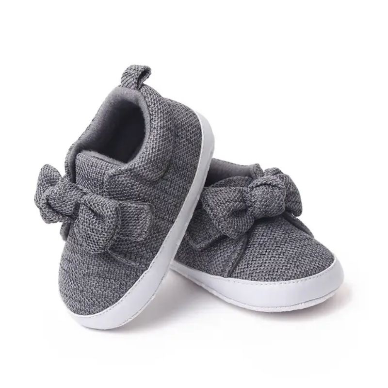 Sepatu Bayi Perempuan Pita Besar - Sepatu Prewalker Baby S1301