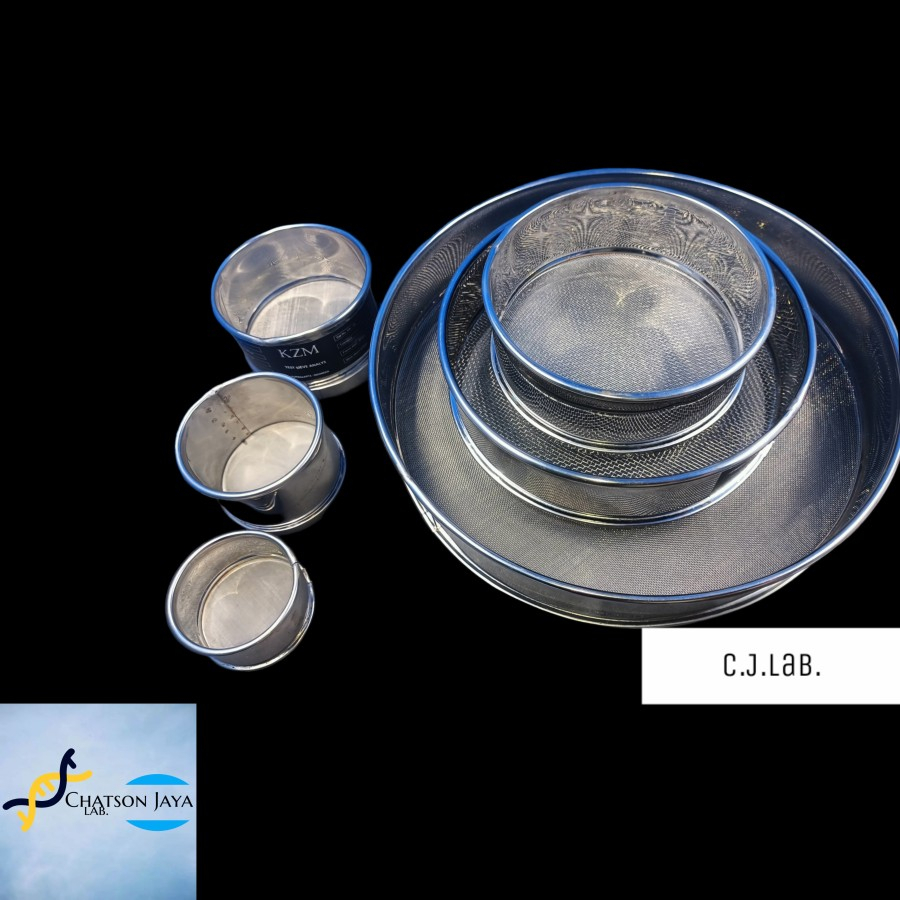 Ayakan Mesh Test Sieve Ayakan Mesh 600 (25 um) Diameter 20 cm
