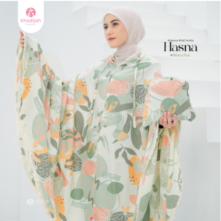 Mukena Jumbo Dewasa Terbaru Resleting Dagu Motif Hasna - Arrasy69 - ,mukena jumbo dewasa shopee ,muk