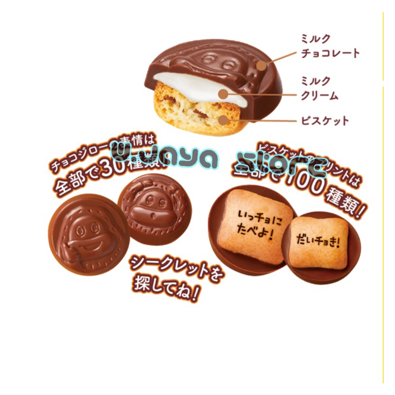 Shoei Delicy Sakuyama Chocolate Biscuit / Cemilan Impor 42g