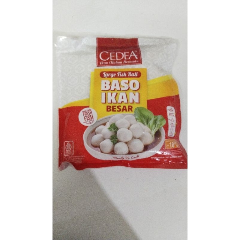 

cedea bakso ikan 500 gr