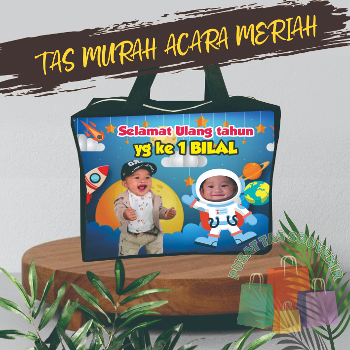 

GOODIE BAG (RESLETING) MURAH / TAS ULTAH CUSTOM /TAS ULTAH PROMO/ TAS ULTAH ASTRONOT