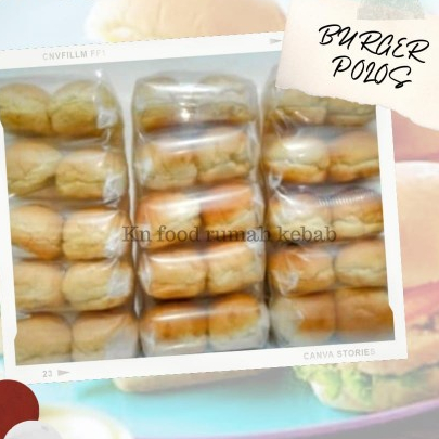 

Roti Burger Reguler 10 pcs-Roti Burger Polos 10Pcs-ONLY FOR GOJEK