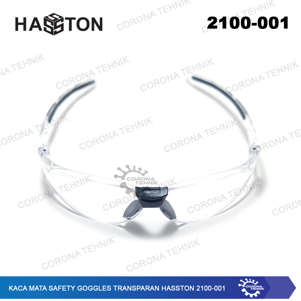 Goggles Transparan Hasston 2100-001 Kaca Mata Safety