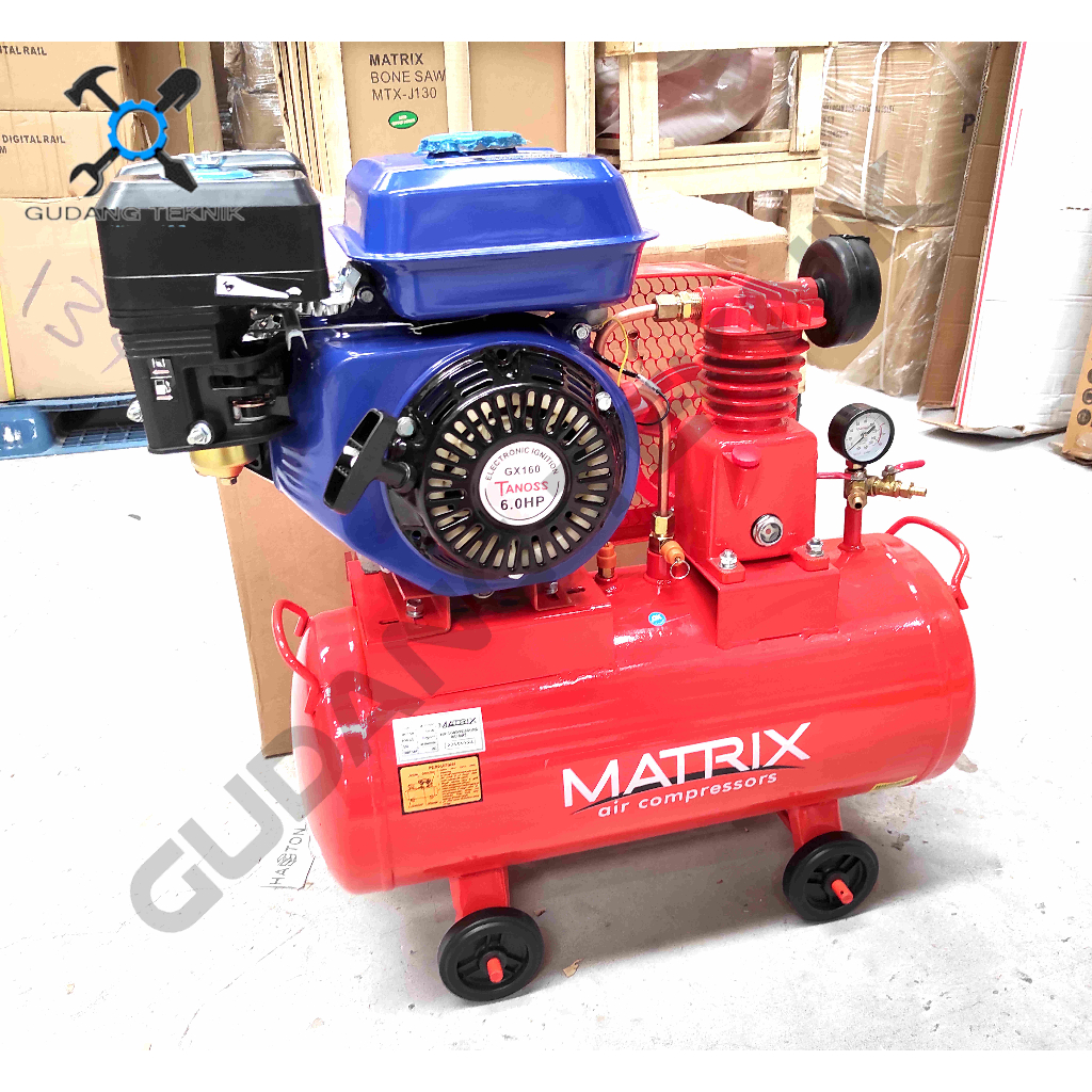 Kompresor Angin 1/4Hp 30L MATRIX MTX-1051 / Air Compressor Udara 0.25 Hp 30 Liter MTX 1051 MTX1051 MATRIX