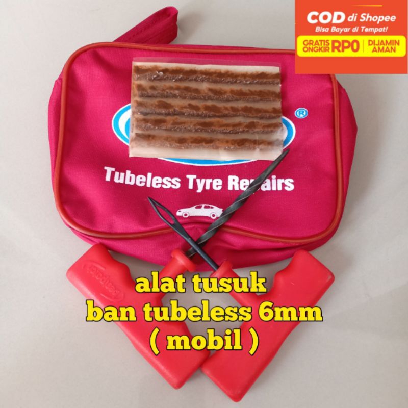 Alat Tusuk Tambal Ban Tubeless 6mm - Alat Tusukan Tambal Ban Mobil - Best - Bestpatch