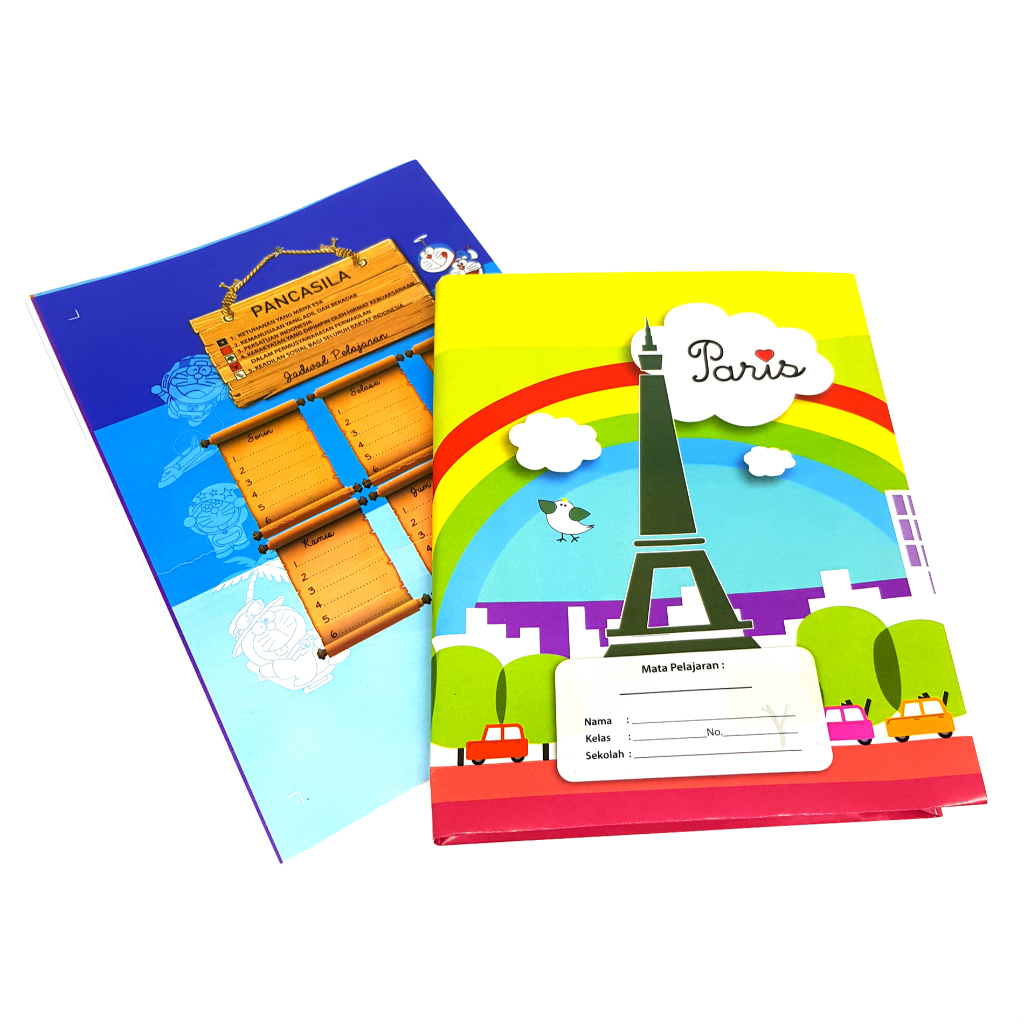 

Sampul kertas buku tulis anak perlengkapan sekolah