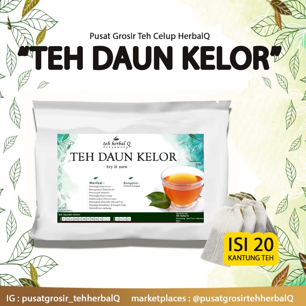 

Teh Celup Herbal Daun Kelor | Menaikkan Imun,Mengatasi Gula,Anemia,dll