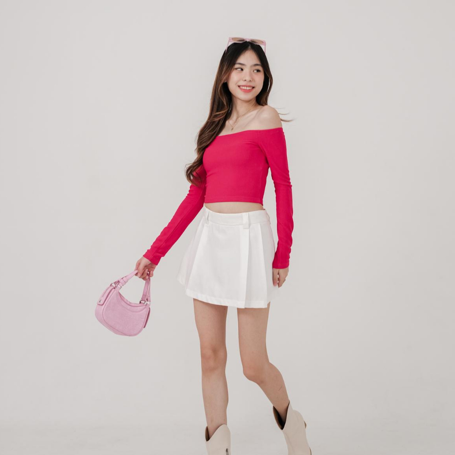 Leica Mini Skirt -- Ocha Wear | Rok Tennis | Skort Trendy Wanita