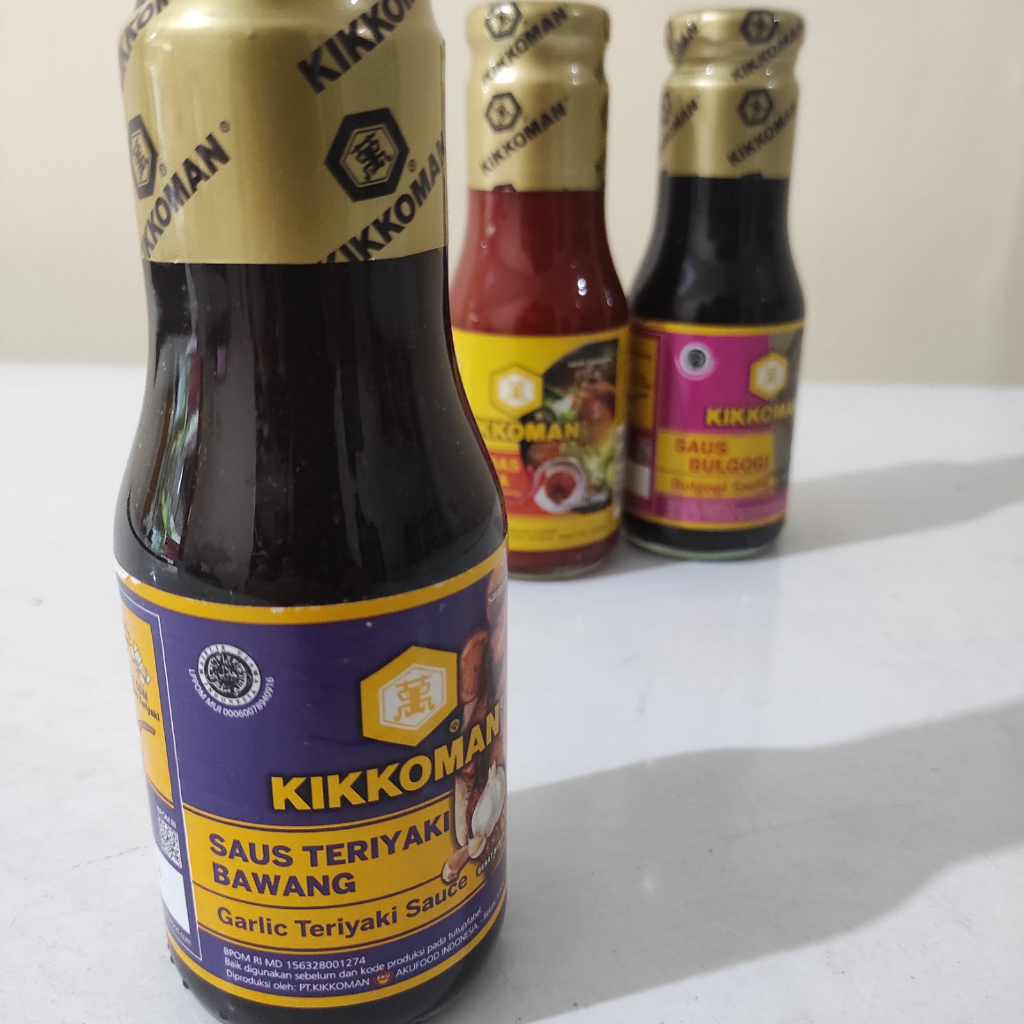 

Kikkoman Saus Teriyaki Bawang Garlic 300 gram