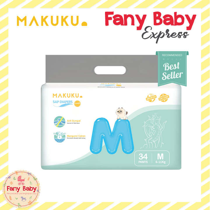 MAKUKU AIR DIAPERS COMFORT+ TAPE - PANTS / POPOK