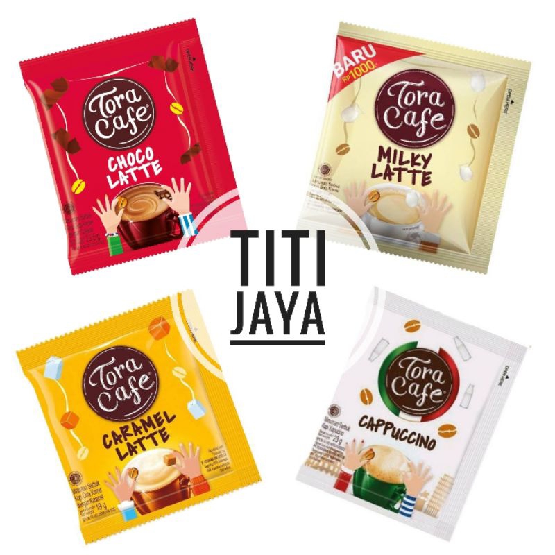 

TORA CAFE CHOCO MILKY CARAMEL LATTE CAPPUCCINO TORACAFE GROSIR TERMURAH