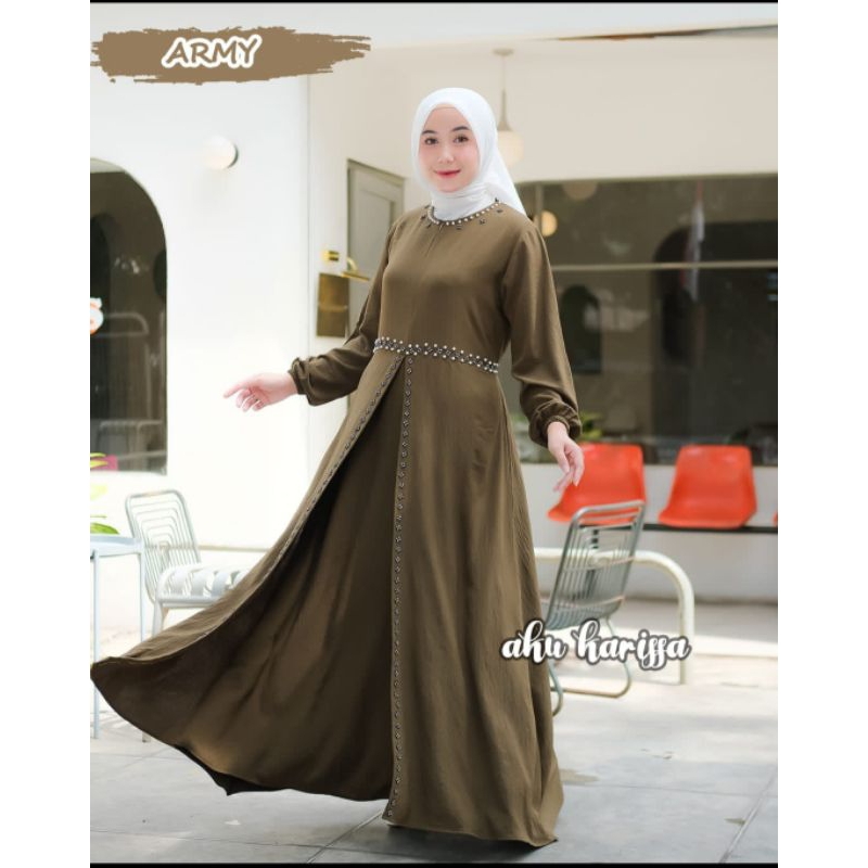 ZENIRA DRESS by Aku Karissa / gamis aku karissa