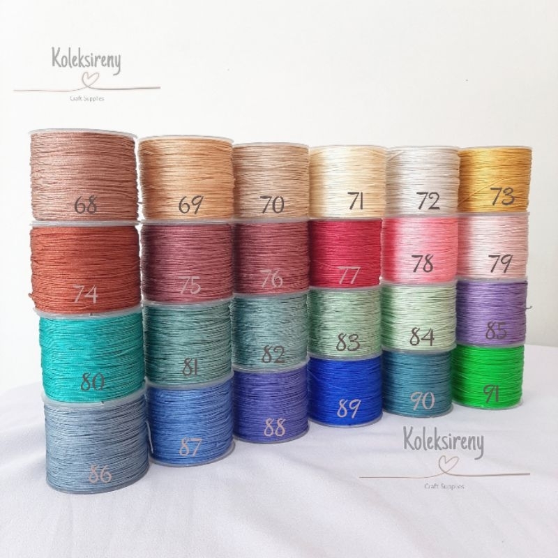 Tali Giok 0.8 - 1mm - Etalase 5