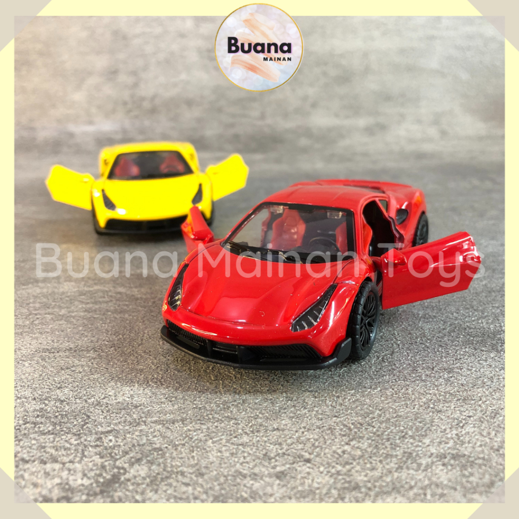 DIECAST METAL SCALE MODEL SPORT RACING CARS LAMBORGHINI MURCHIELAGO TROFEO HURACAN MAINAN MOBIL BALAP MOBILAN ANAK COWO 3651A