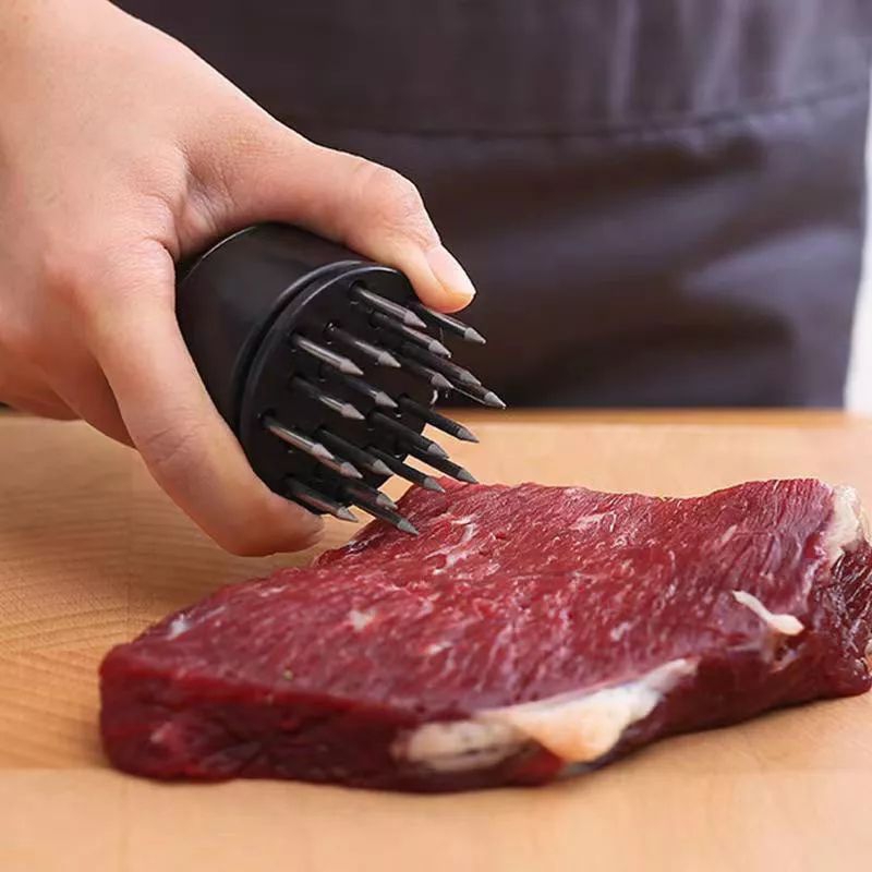 MJ88 Alat Pelunak Daging Alat Tusuk Pengempuk Daging Meat Tenderizer /Alat Pelunak Daging /Meat Tenderizer /Pengempuk Daging /Meat Tenderizer Alat Pelunak /Pelembut /Pengempuk /Pencacah Daging /Alat Pelunak Daging Meat Tenderizer Masak Daging Empuk Jarum