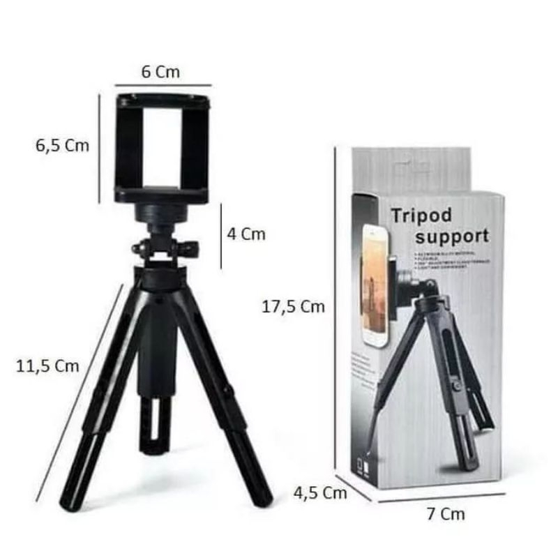 MINI TRIPOD 01 HD 30 TRIPOD MINI KAMERA HANDPHONE FOR RINGLIGHT