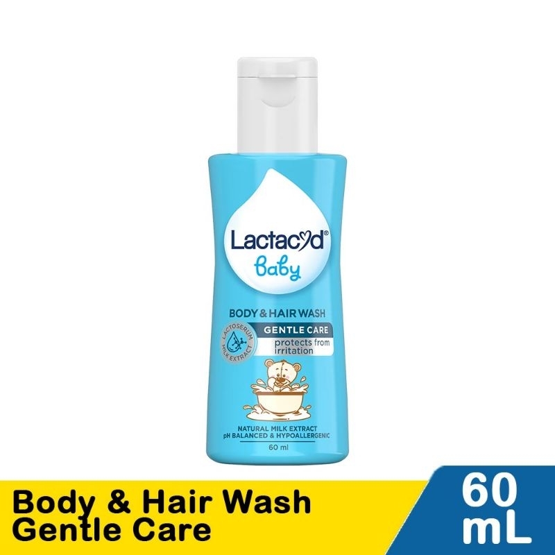 Lactacyd baby 60ml/sabun bayi kulit sensitif