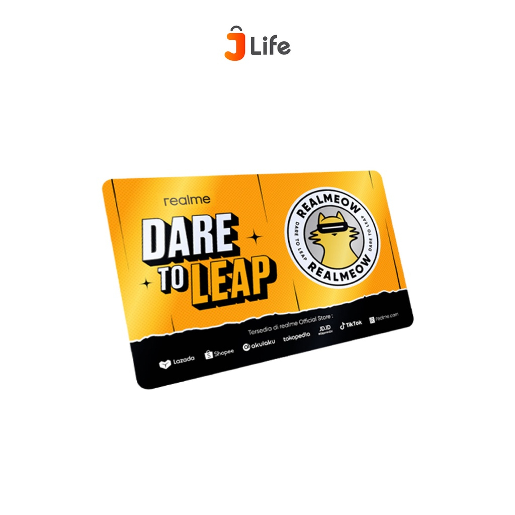 Jlife - Realme Voucher Brizzi E-Money (Card Saja)