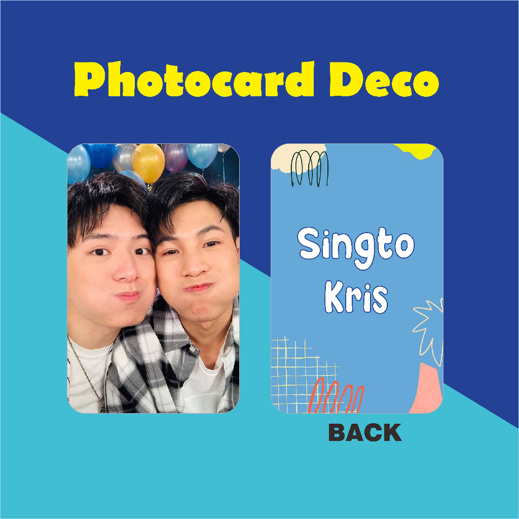 Photocard deco SingtoKris