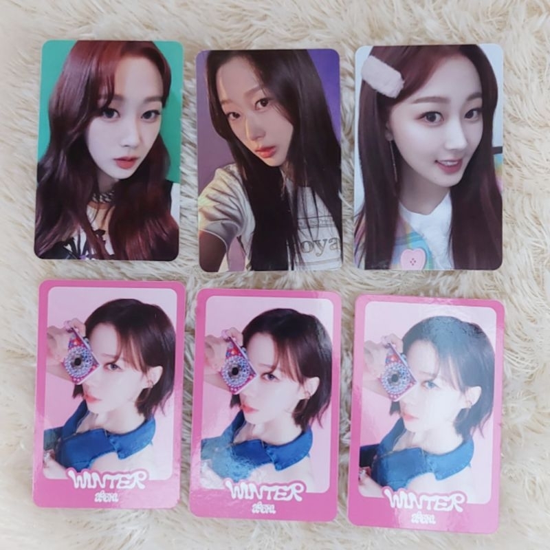 AESPA COME TO MY ILLUSION TRADING CARD TC PHOTOCARD PC WINTER GISELLE