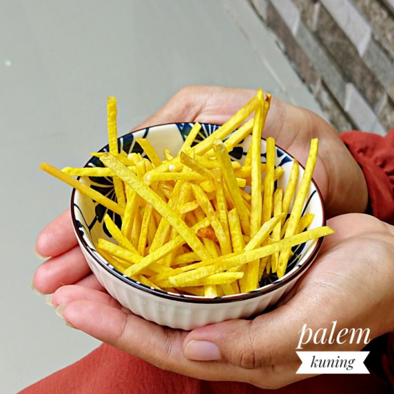 

[Palem Kuning] Stik Talas Keripik Talas Gurih Kemasan 250gr