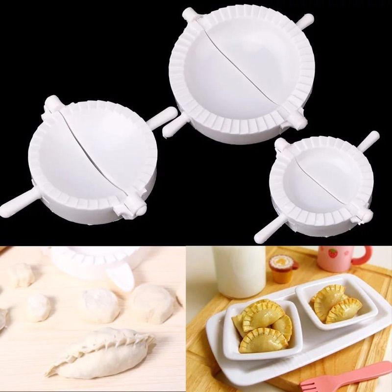 Cetakan Pastel Putih / Cetakan Kulit Pangsit / Dumpling Mold / Meat Pie Maker