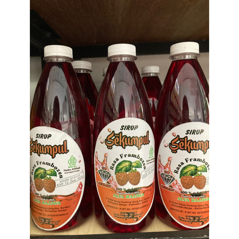 

SIRUP SEKUMPUL RASA FRAMBOZEN 600ml