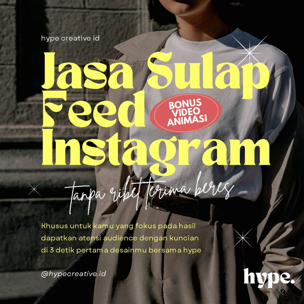 Termurah design custom feed story reels IG Instagram jasa kelola sosmed