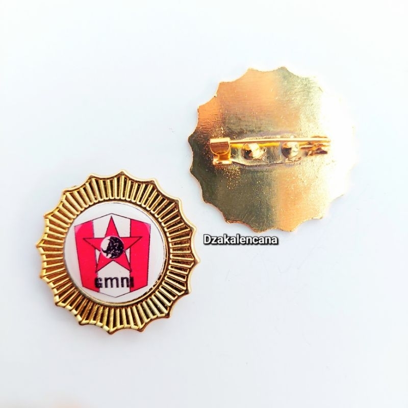 Pin GMNI ~ Lencana GMNI Model Sinar Matahari