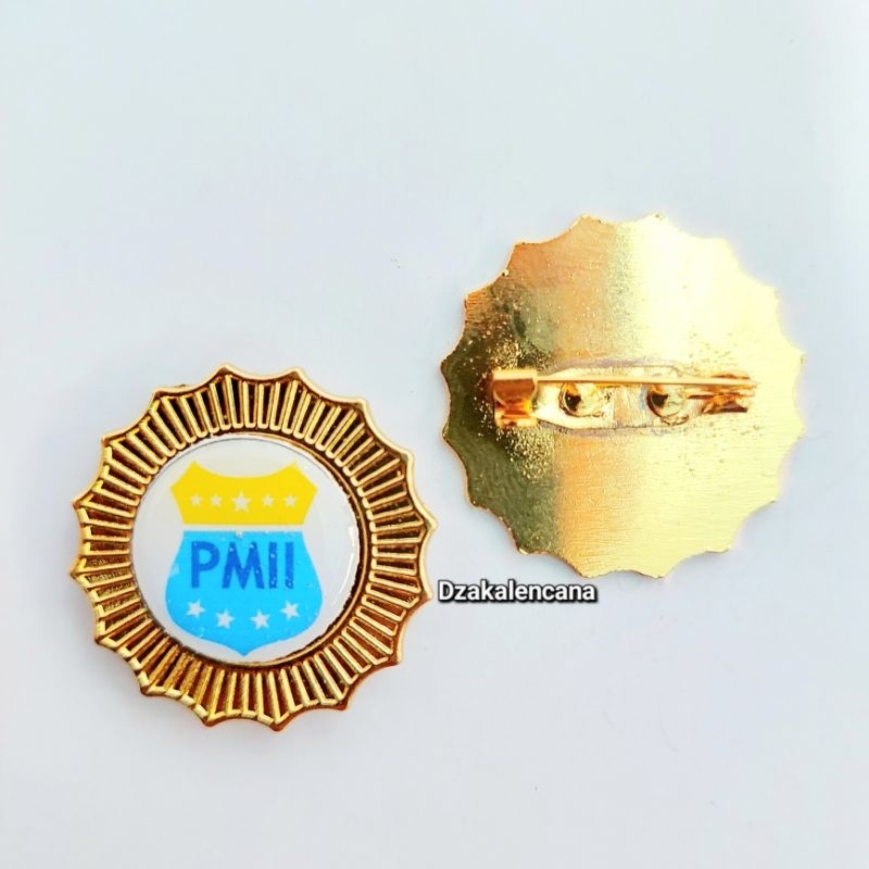 Pin PMII ~ Lencana PMII Model Sinar Matahari