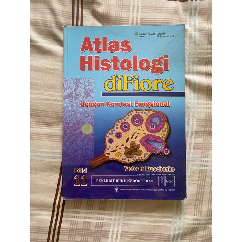 

Buku Kedokteran Original Atlas Histologi diFiore edisi 11 SECOND
