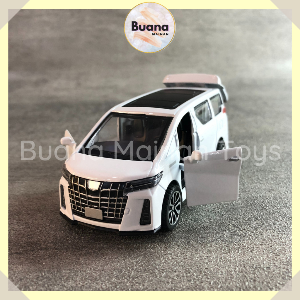 DIECAST METAL ROUTE 66 MINI VAN CARRY MOBIL MINI-VAN ALPHARD MOBILAN ANAK BUANA MAINAN TOYS K175