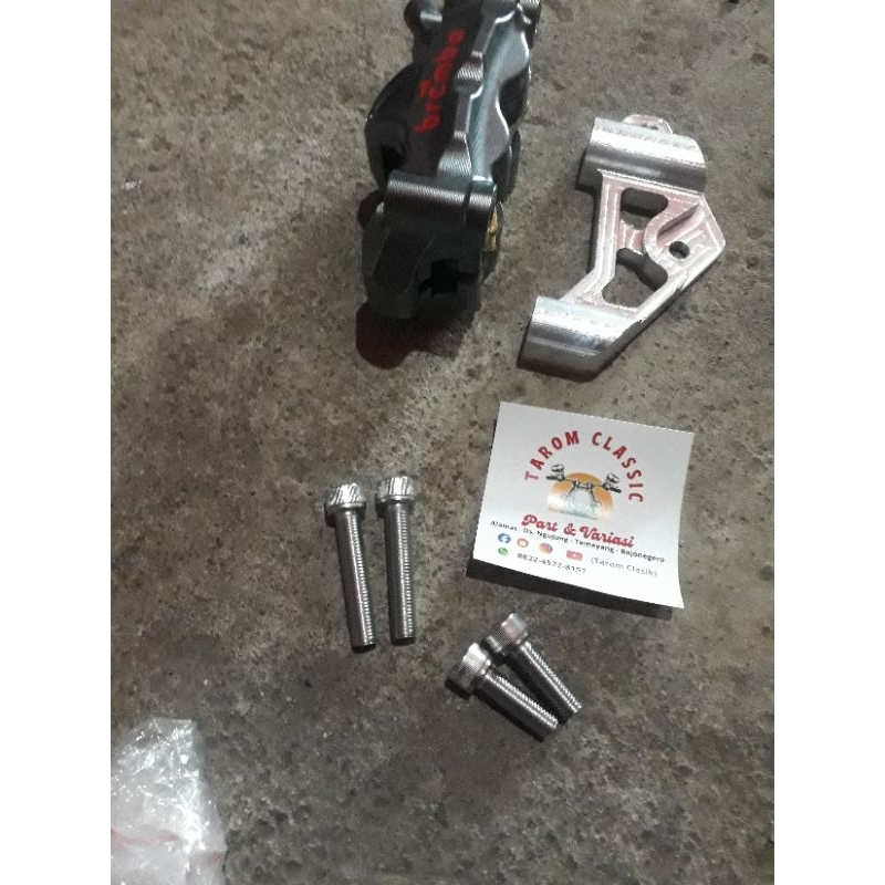 BAUT KALIPER BREMBO 4P 1SET ORIGINAL STENELS