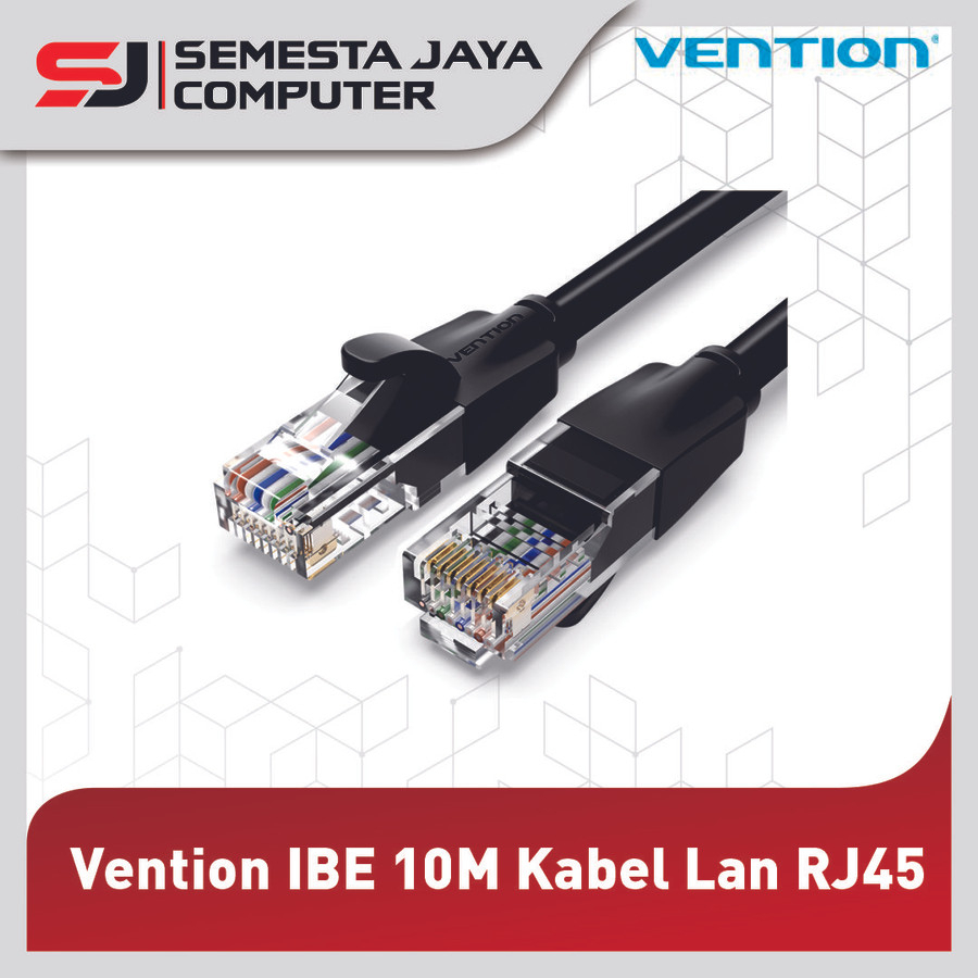 Vention IBE 10M Kabel Lan RJ45 Cat6 Cat.6 Gigabit UTP Round