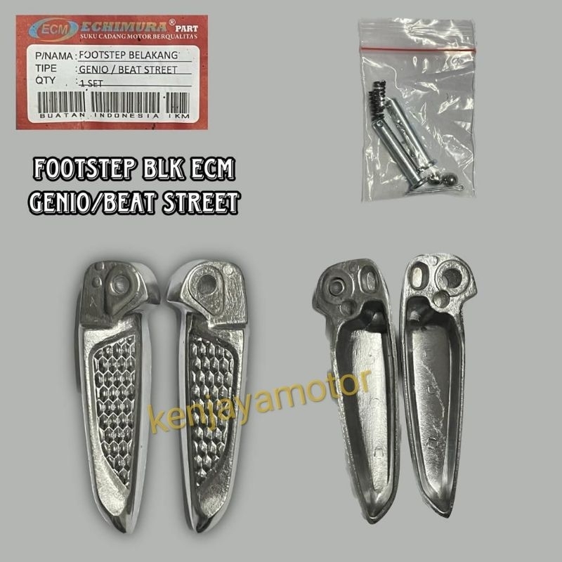 FOOTSTEP FOOT STEP PIJAKAN KAKI BELAKANG GENIO BEAT STREET HIGH QUALITY