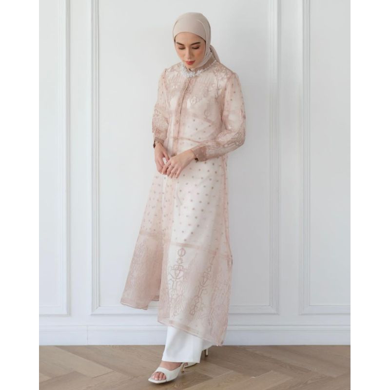 Jenar Shirtdress Rosy Size LXL by Atkey