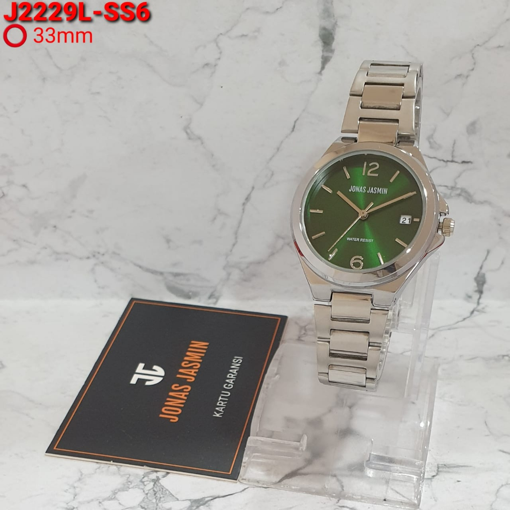 JAM TANGAN JONAS JASMIN WANITA TYPE JJ-2229// JAM TANGAN WANITA TERBARU STAINLESS STEEL//JAM TANGAN WABITA/PRIA