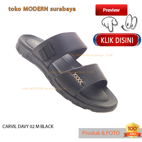 Sandal pria selop sandal casual slide CARVIL DAVY 02 M