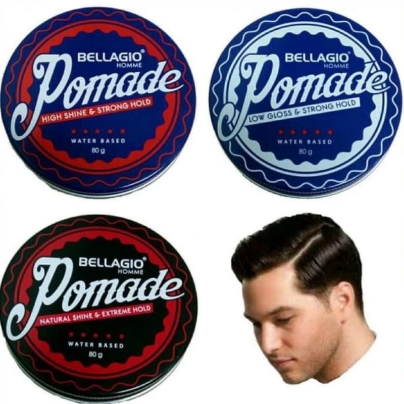 Bellagio Pomade Styling Gel 80 Gram