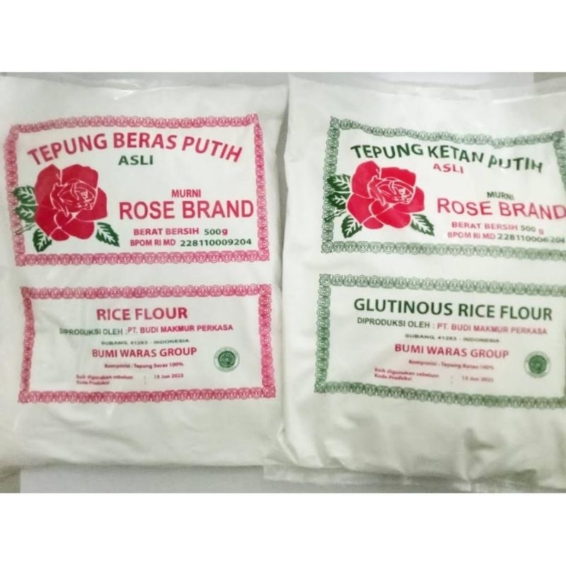 

500 gram Tepung Rosebrand Tepung Beras Tepung Ketan Putih
