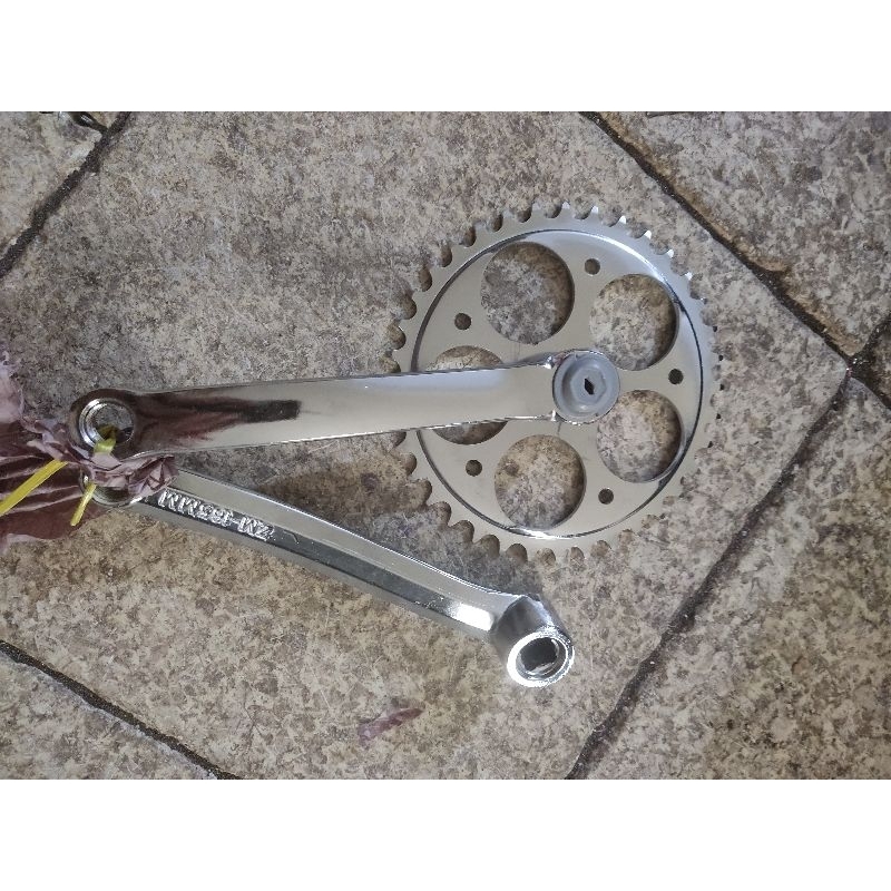 Crank Piringan Ger Gir Depan Sepeda Mini Ctb 36T x 165 Konterlis As Kotak