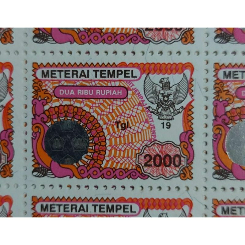 

Benda Pos Tempel 2000 Tahun 1996,1997,1998,1999 (A5)