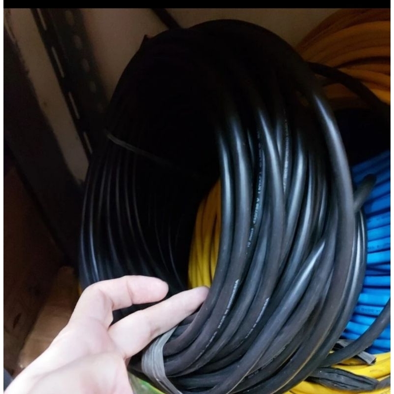 Kabel Serabut NYAF 16 mm biru/hitam/merah meteran