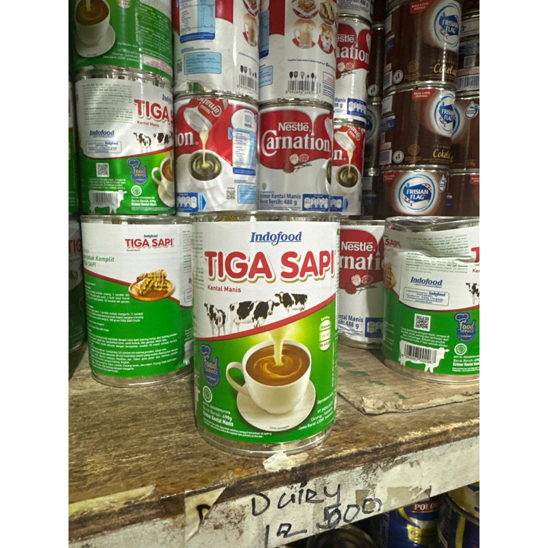 

Susu Kental Manis Kaleng Tiga Sapi