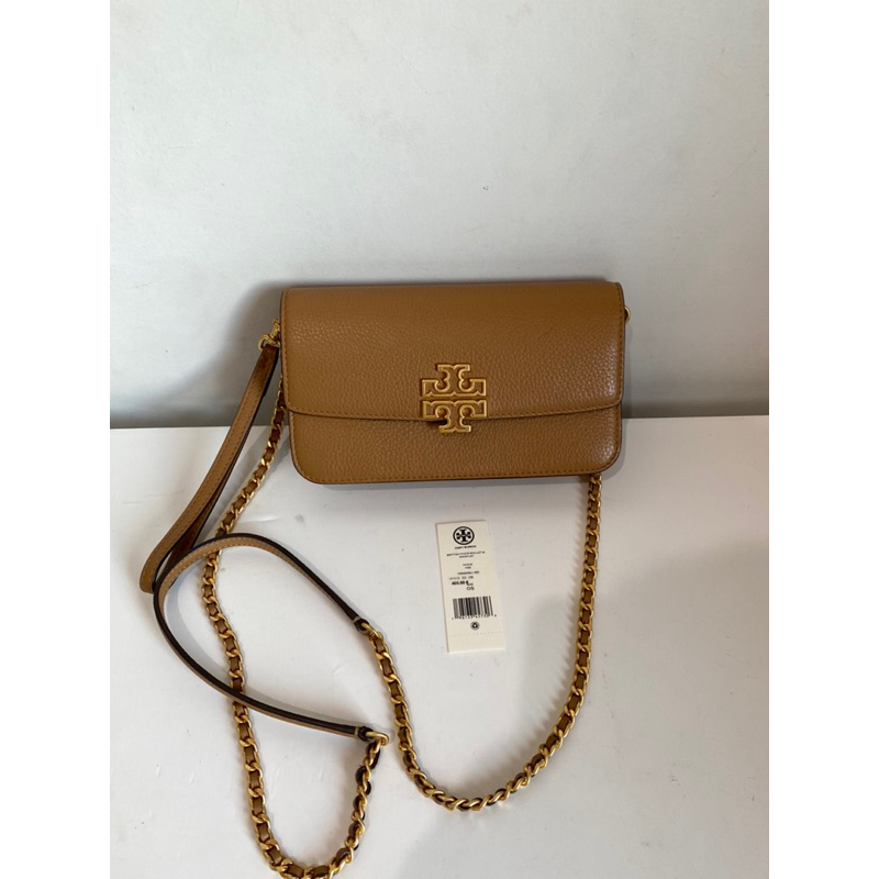 Tory burch britten chain wallet