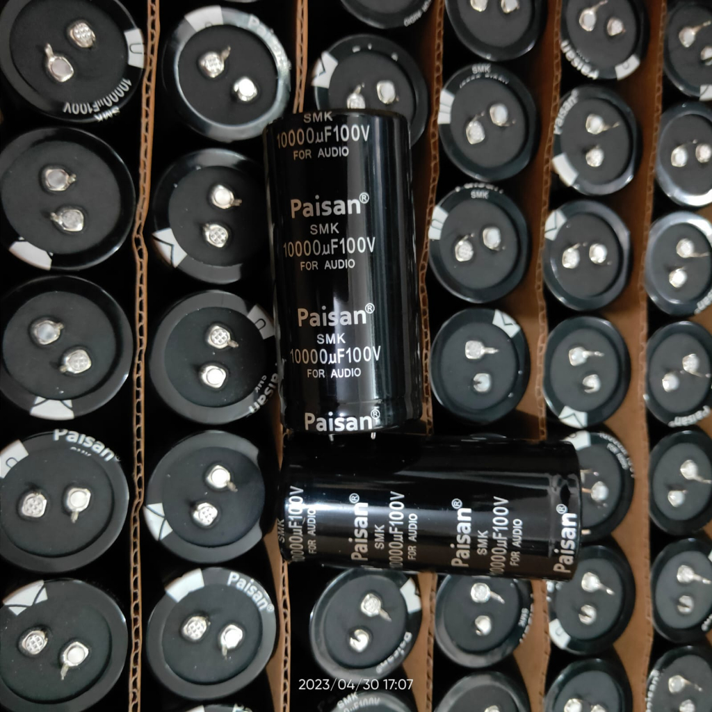 Elco Capasitor 10000uf 100v PAISAN SMK Original