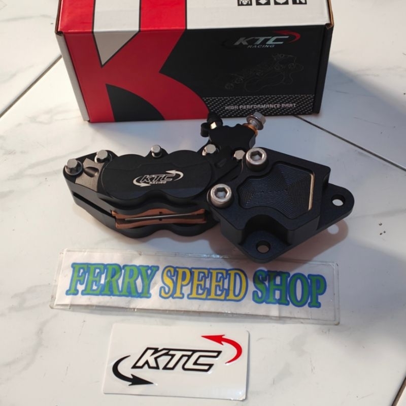 Kaliper KTC racing 4p Crm Nmax new Nmax old / Kaliper Rem Depan KTC 4p Nmax new & Nmax old