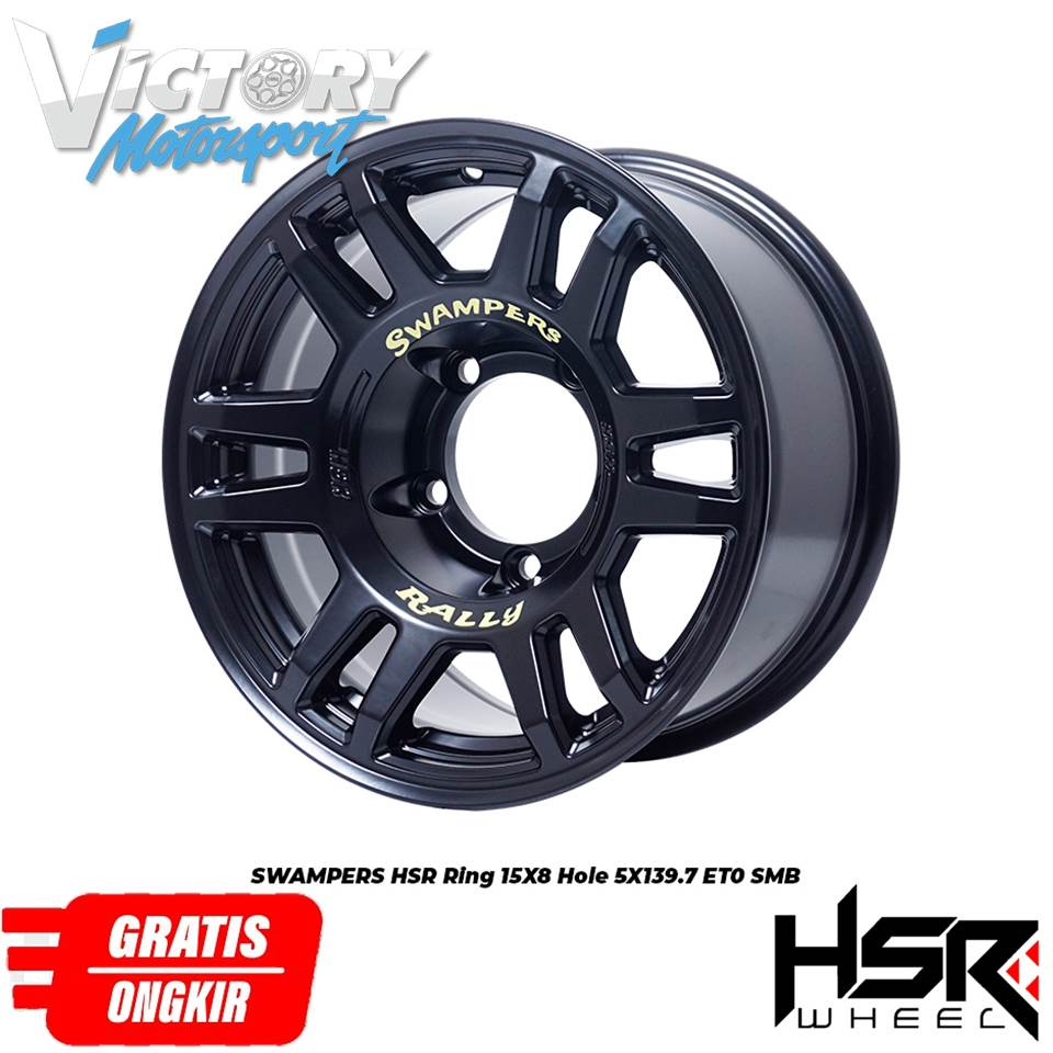 VELG OFFROAD RING 15 COCOK UNTUK MOBIL KATANA,VITARA,JIMNY DLL